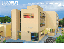 Tablet Screenshot of frankenconstruction.com